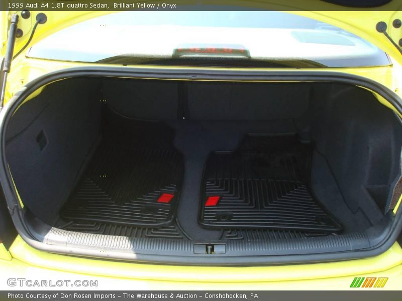 Brilliant Yellow / Onyx 1999 Audi A4 1.8T quattro Sedan