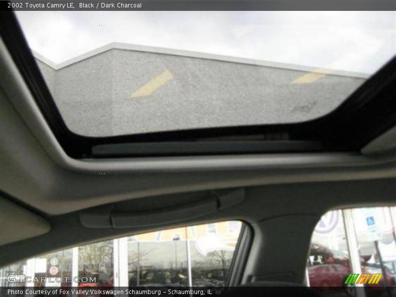 Black / Dark Charcoal 2002 Toyota Camry LE