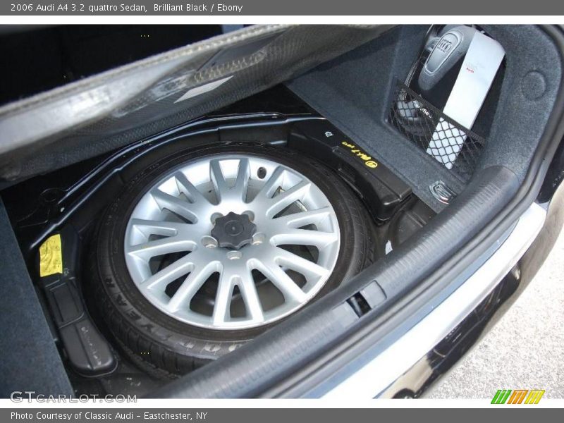 Brilliant Black / Ebony 2006 Audi A4 3.2 quattro Sedan