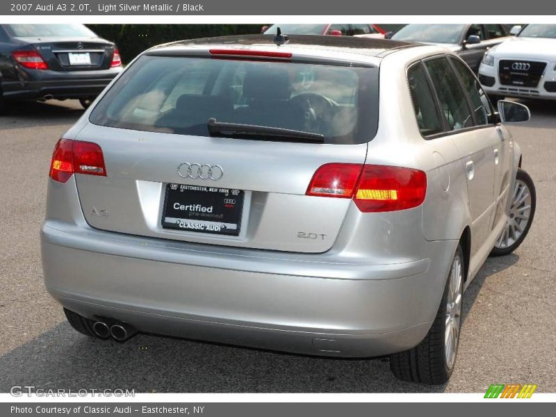 Light Silver Metallic / Black 2007 Audi A3 2.0T