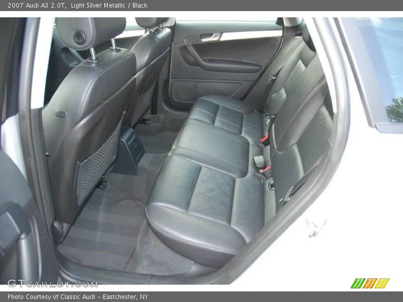 Light Silver Metallic / Black 2007 Audi A3 2.0T