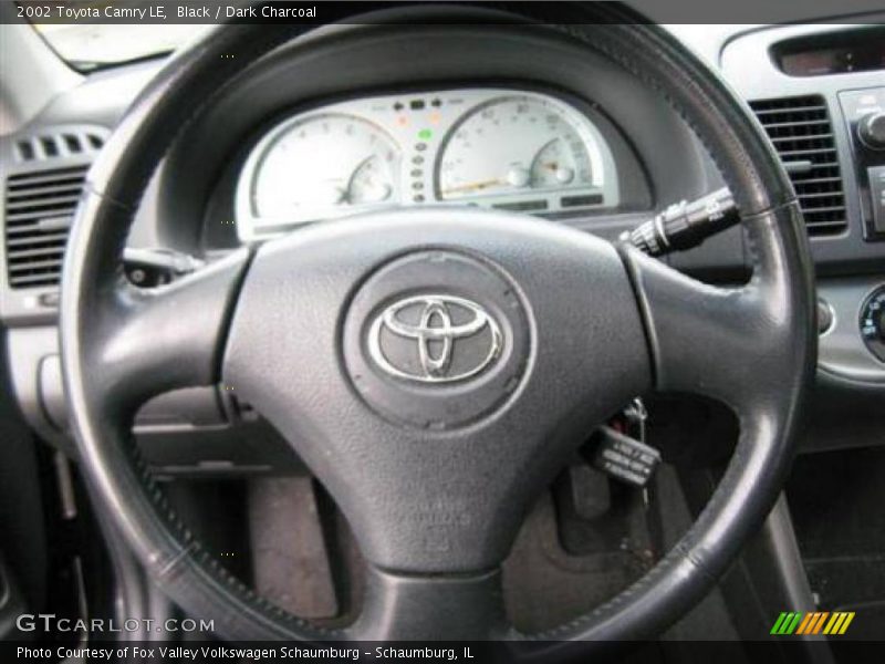 Black / Dark Charcoal 2002 Toyota Camry LE