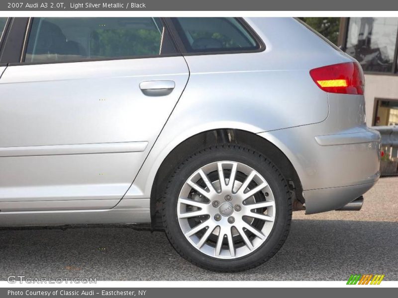 Light Silver Metallic / Black 2007 Audi A3 2.0T