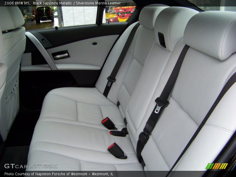 Black Sapphire Metallic / Silverstone Merino Leather 2006 BMW M5