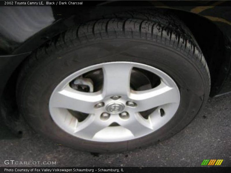 Black / Dark Charcoal 2002 Toyota Camry LE