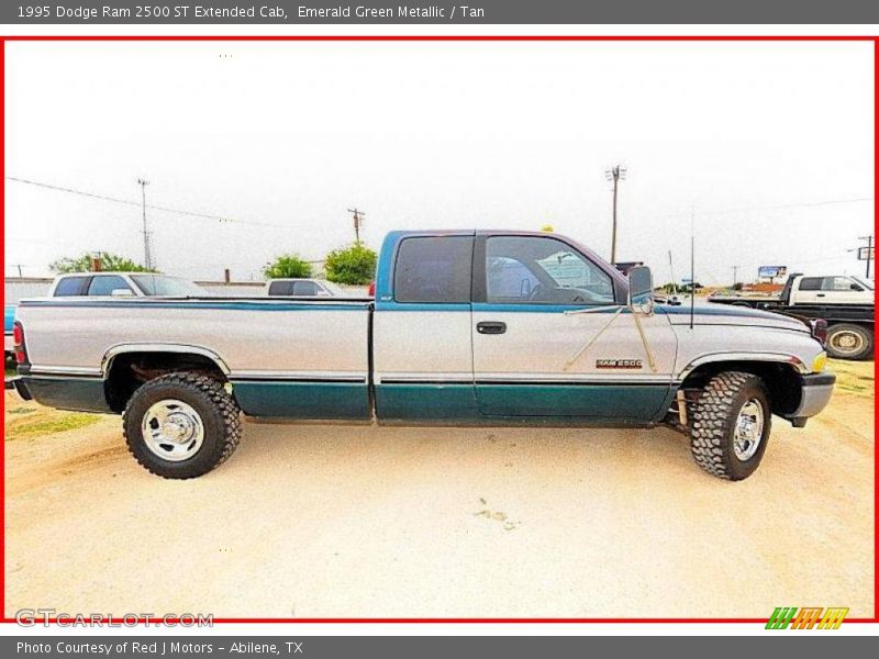 Emerald Green Metallic / Tan 1995 Dodge Ram 2500 ST Extended Cab