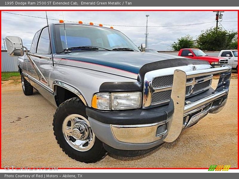 Emerald Green Metallic / Tan 1995 Dodge Ram 2500 ST Extended Cab