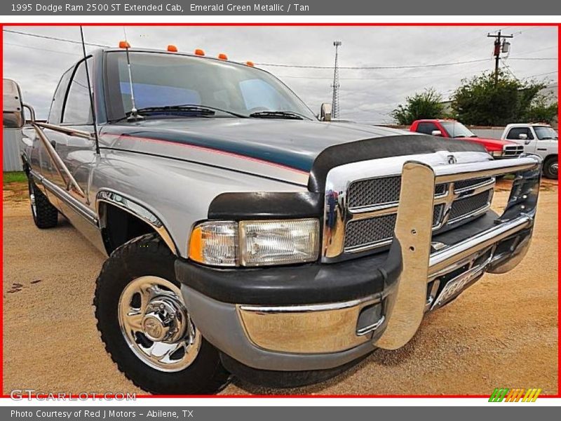Emerald Green Metallic / Tan 1995 Dodge Ram 2500 ST Extended Cab