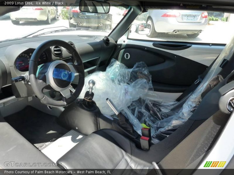  2009 Elise  Black Interior