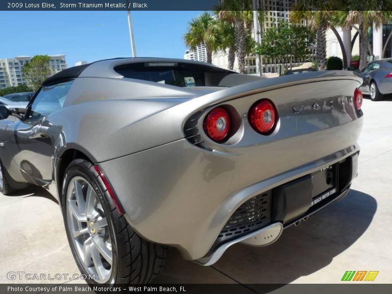 Storm Titanium Metallic / Black 2009 Lotus Elise