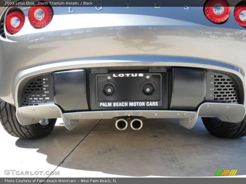 Storm Titanium Metallic / Black 2009 Lotus Elise
