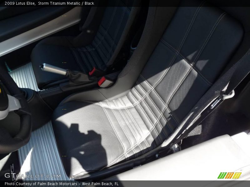 Storm Titanium Metallic / Black 2009 Lotus Elise