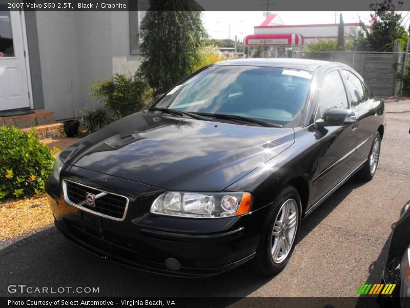 Black / Graphite 2007 Volvo S60 2.5T