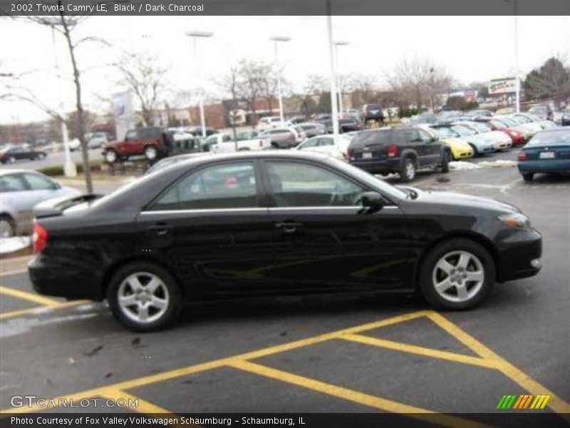 Black / Dark Charcoal 2002 Toyota Camry LE