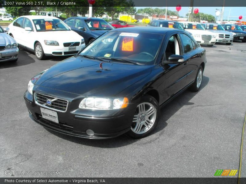 Black / Graphite 2007 Volvo S60 2.5T