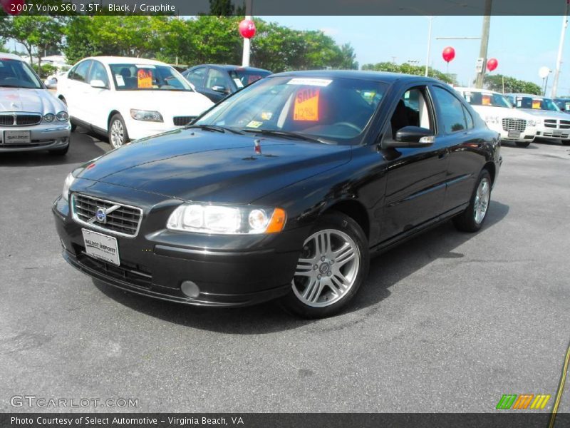 Black / Graphite 2007 Volvo S60 2.5T