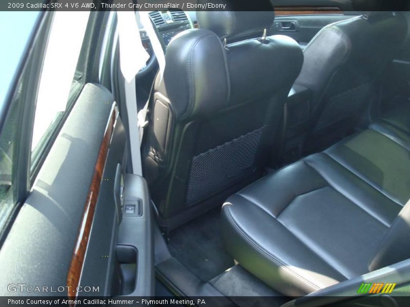 Thunder Gray ChromaFlair / Ebony/Ebony 2009 Cadillac SRX 4 V6 AWD