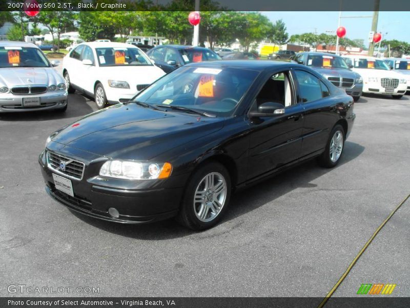 Black / Graphite 2007 Volvo S60 2.5T