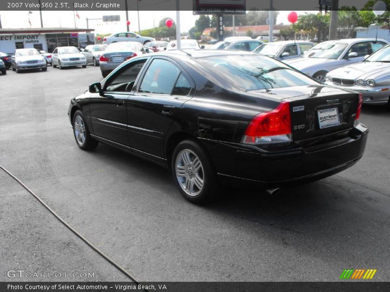 Black / Graphite 2007 Volvo S60 2.5T