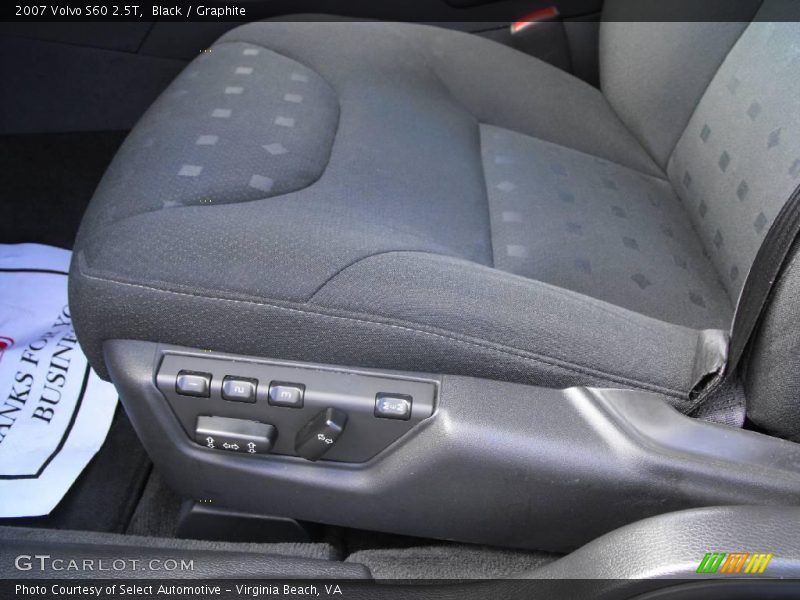Black / Graphite 2007 Volvo S60 2.5T
