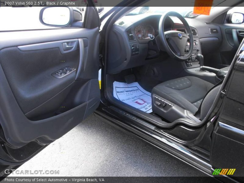 Black / Graphite 2007 Volvo S60 2.5T