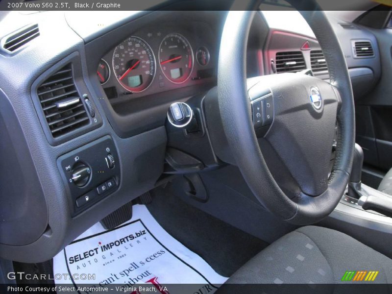 Black / Graphite 2007 Volvo S60 2.5T