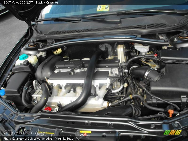 Black / Graphite 2007 Volvo S60 2.5T