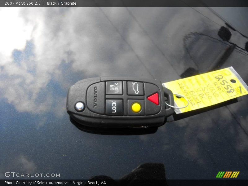 Black / Graphite 2007 Volvo S60 2.5T