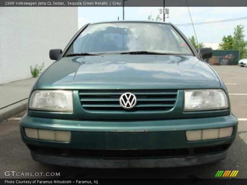 Sequoia Green Metallic / Grey 1996 Volkswagen Jetta GL Sedan