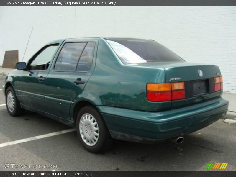 Sequoia Green Metallic / Grey 1996 Volkswagen Jetta GL Sedan