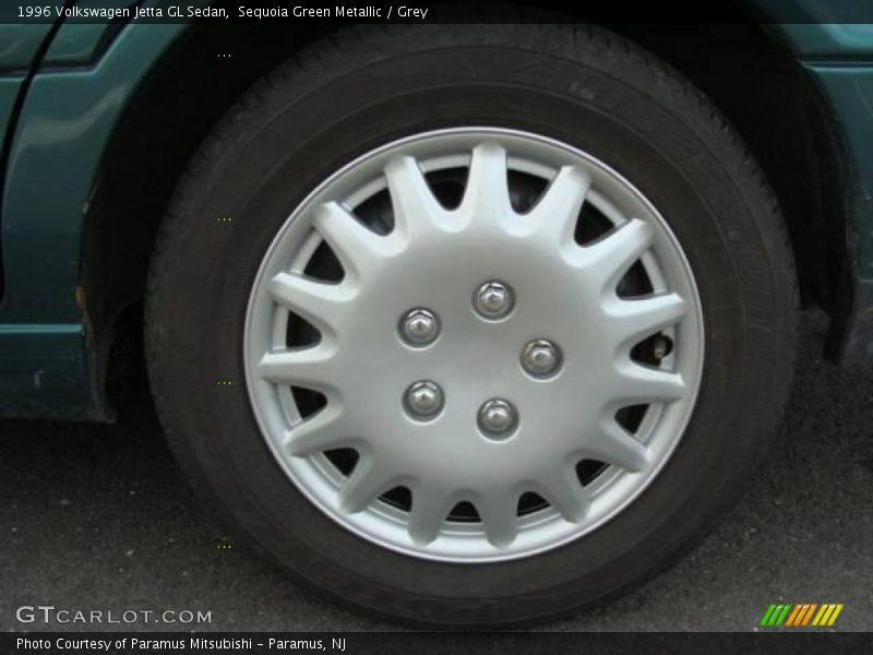Sequoia Green Metallic / Grey 1996 Volkswagen Jetta GL Sedan