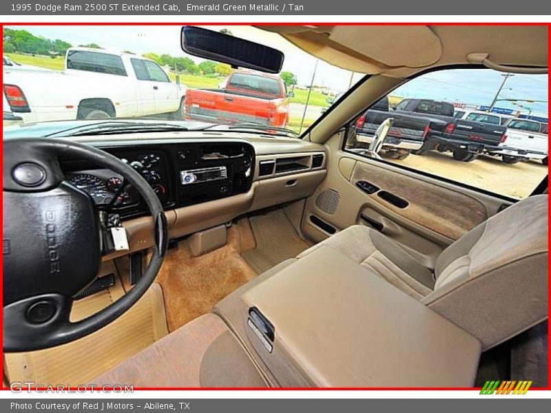 Emerald Green Metallic / Tan 1995 Dodge Ram 2500 ST Extended Cab