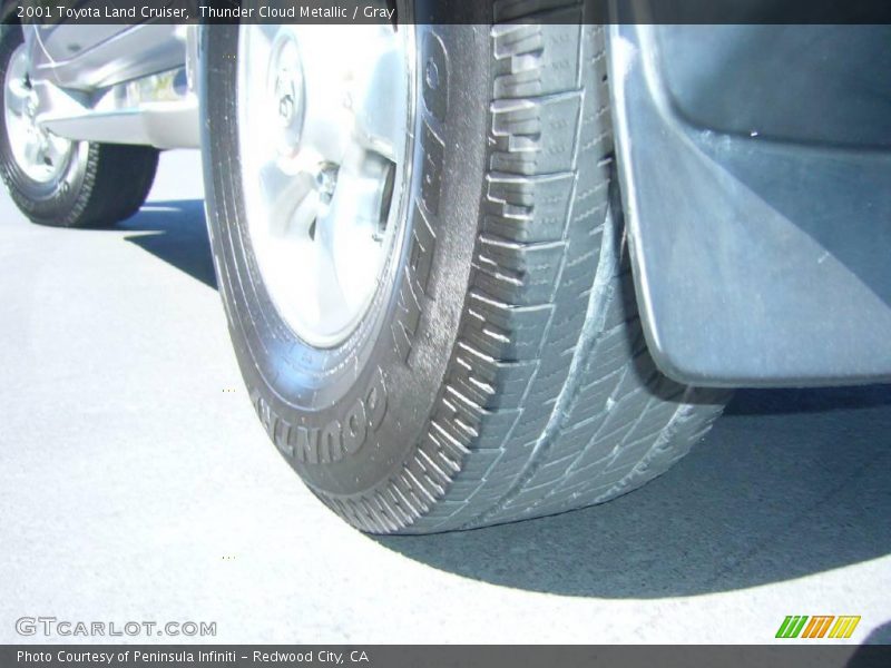 Thunder Cloud Metallic / Gray 2001 Toyota Land Cruiser