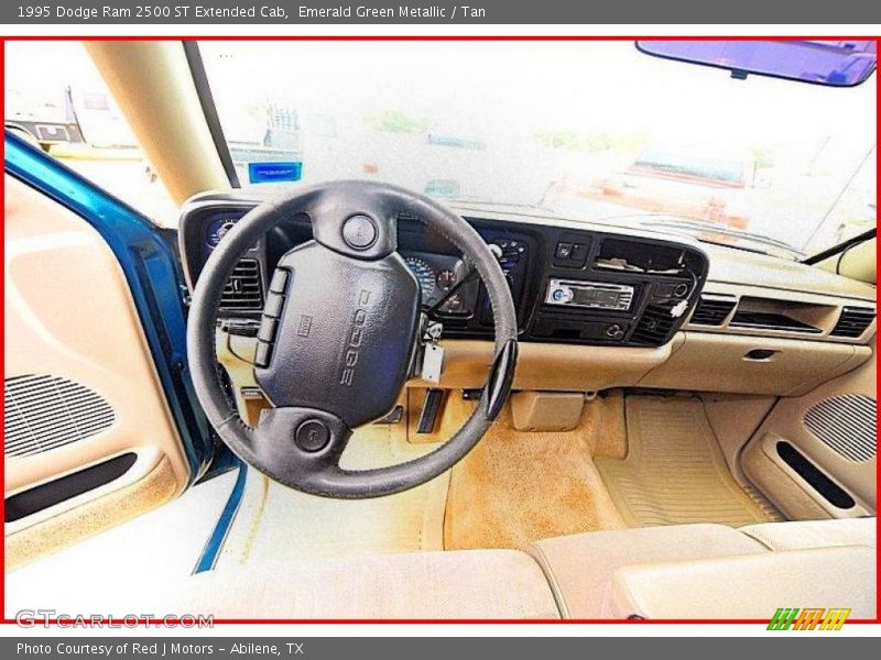 Emerald Green Metallic / Tan 1995 Dodge Ram 2500 ST Extended Cab