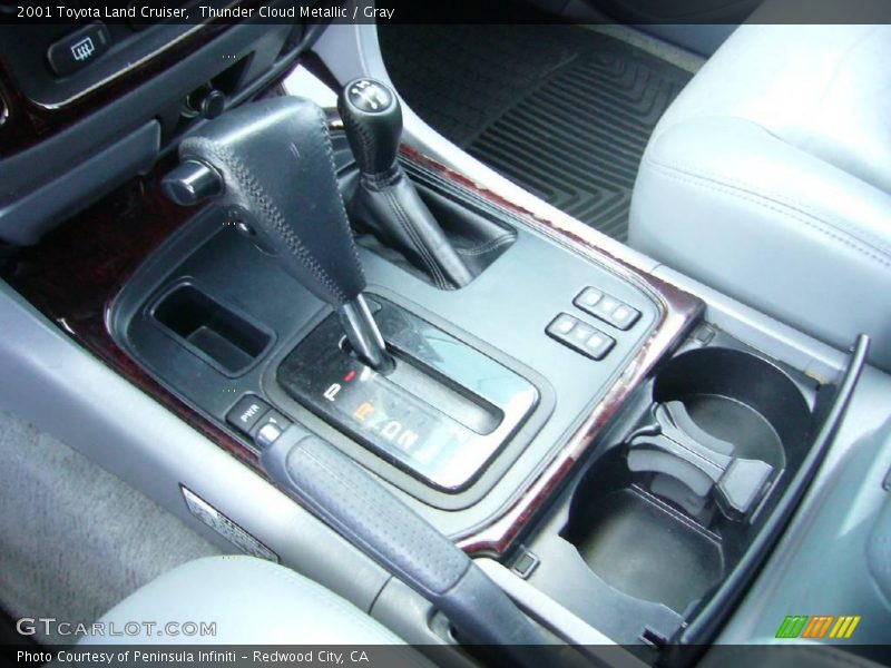 Thunder Cloud Metallic / Gray 2001 Toyota Land Cruiser