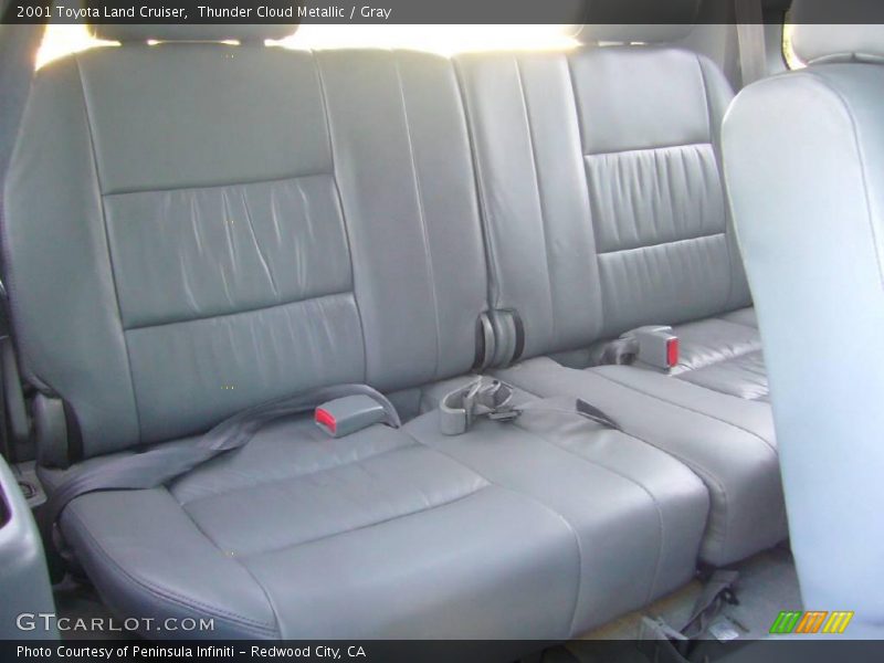 Thunder Cloud Metallic / Gray 2001 Toyota Land Cruiser