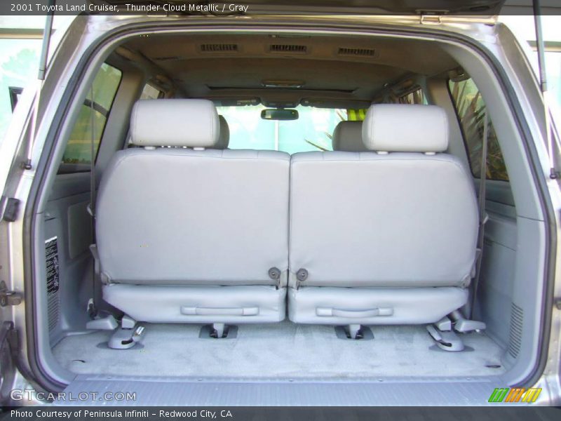 Thunder Cloud Metallic / Gray 2001 Toyota Land Cruiser