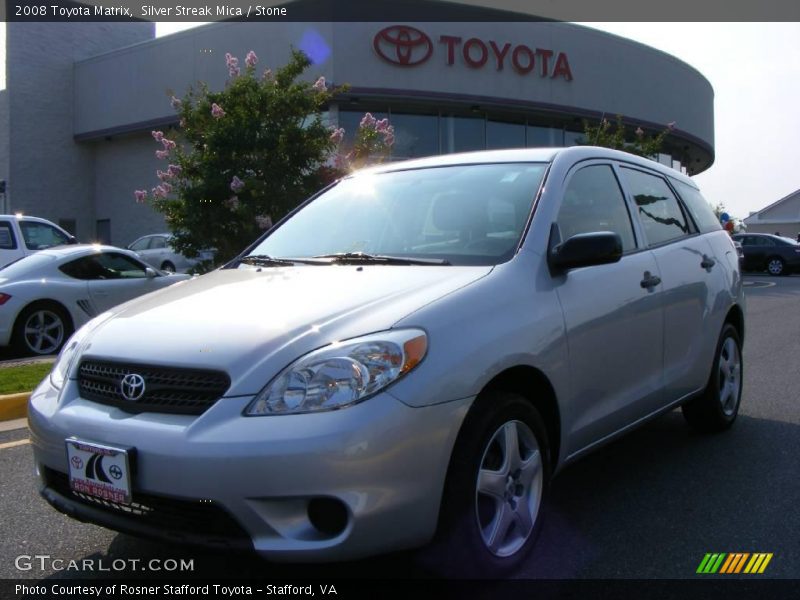Silver Streak Mica / Stone 2008 Toyota Matrix