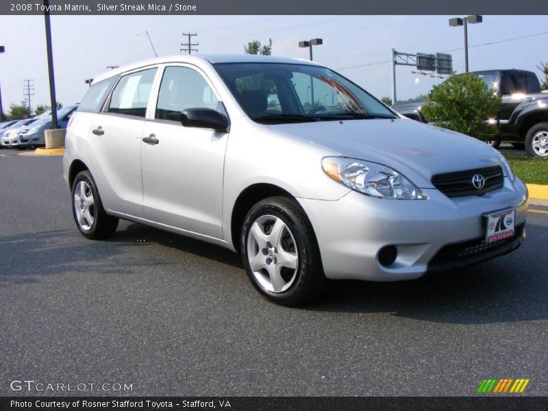 Silver Streak Mica / Stone 2008 Toyota Matrix