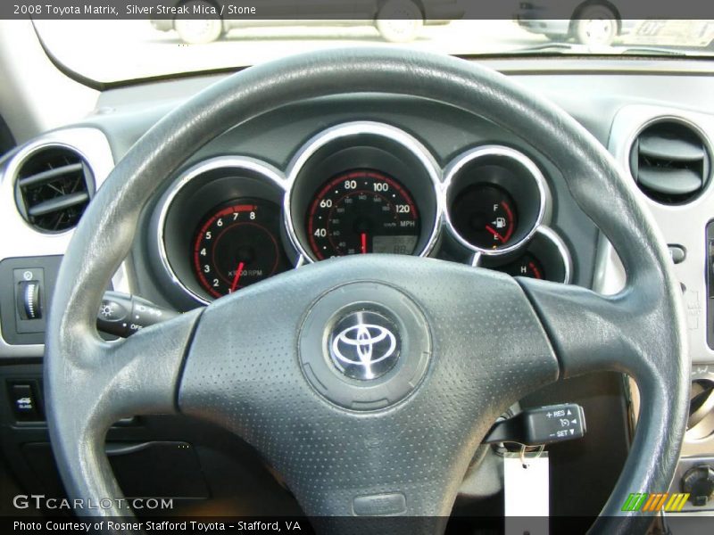 Silver Streak Mica / Stone 2008 Toyota Matrix