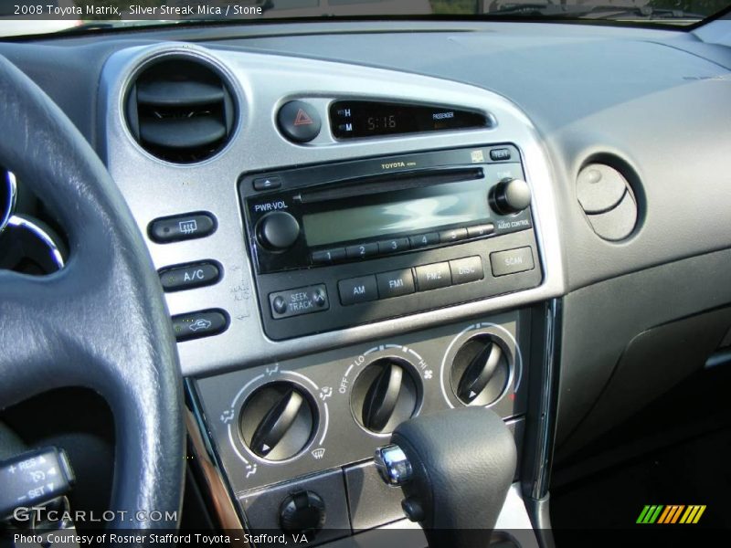 Silver Streak Mica / Stone 2008 Toyota Matrix