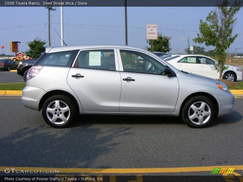 Silver Streak Mica / Stone 2008 Toyota Matrix