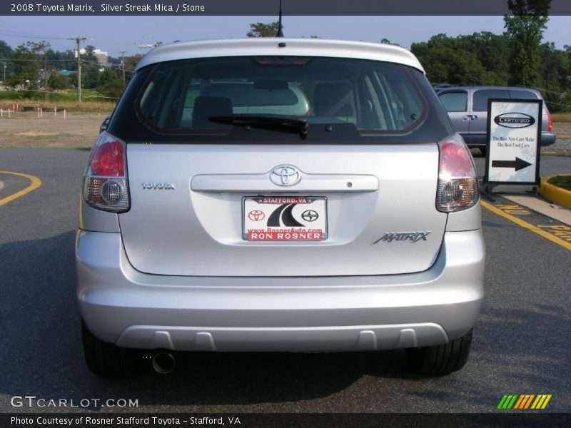 Silver Streak Mica / Stone 2008 Toyota Matrix