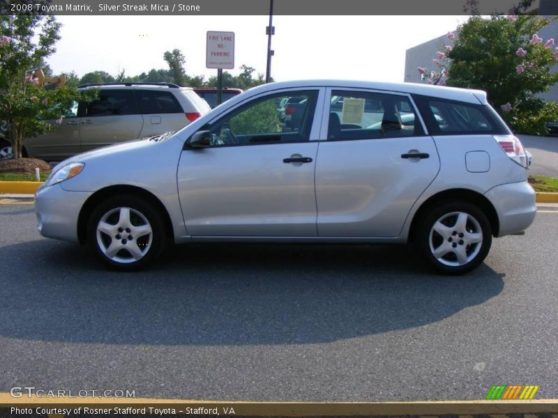Silver Streak Mica / Stone 2008 Toyota Matrix