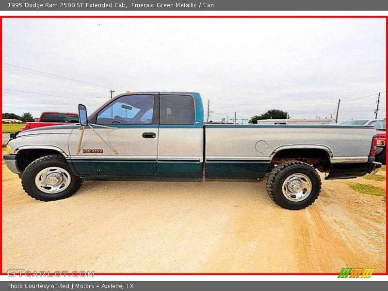 Emerald Green Metallic / Tan 1995 Dodge Ram 2500 ST Extended Cab