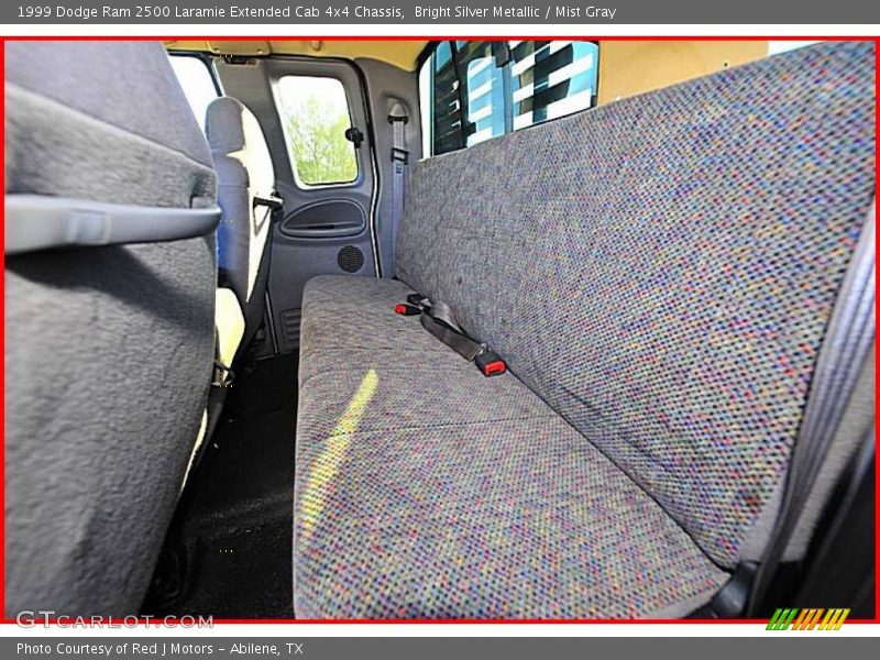 Bright Silver Metallic / Mist Gray 1999 Dodge Ram 2500 Laramie Extended Cab 4x4 Chassis