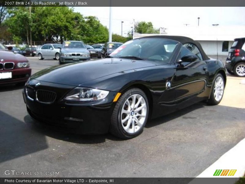 Jet Black / Black 2007 BMW Z4 3.0i Roadster
