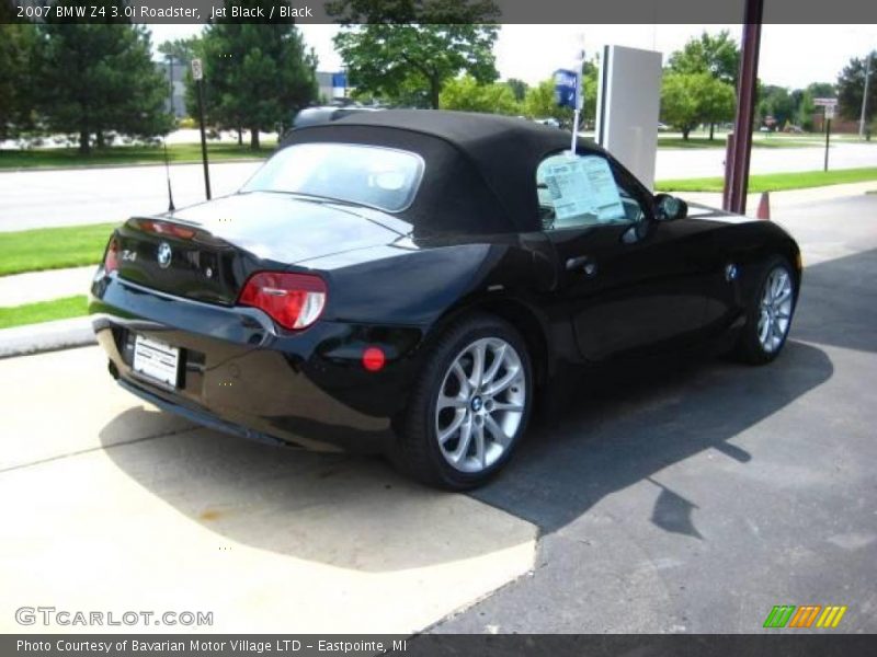 Jet Black / Black 2007 BMW Z4 3.0i Roadster