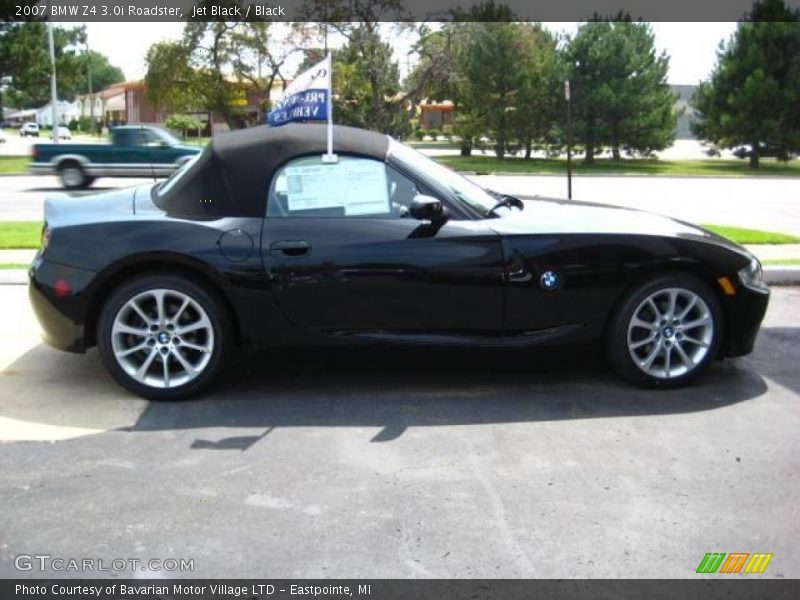 Jet Black / Black 2007 BMW Z4 3.0i Roadster