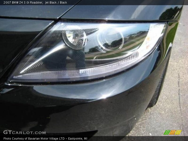 Jet Black / Black 2007 BMW Z4 3.0i Roadster